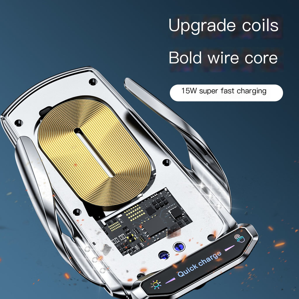 A18 Auto-Sensing Wireless Car Charger & Phone Mount