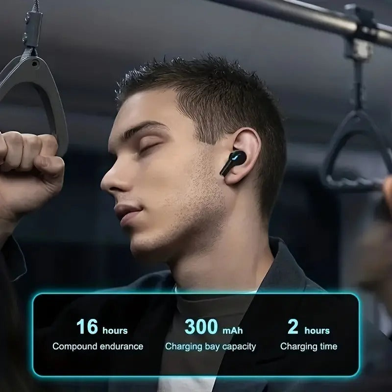 TWS Bluetooth 5.3 Wireless Earbuds with Charging Case