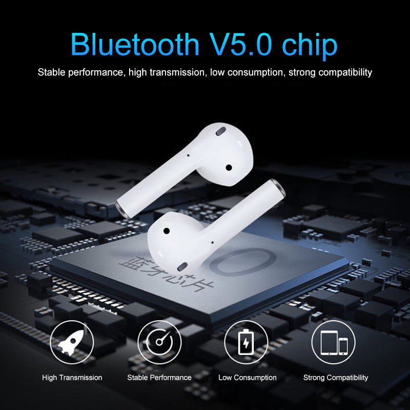 i30 TWS Wireless Bluetooth 5.0 Earbuds with Touch Control & Charging Case