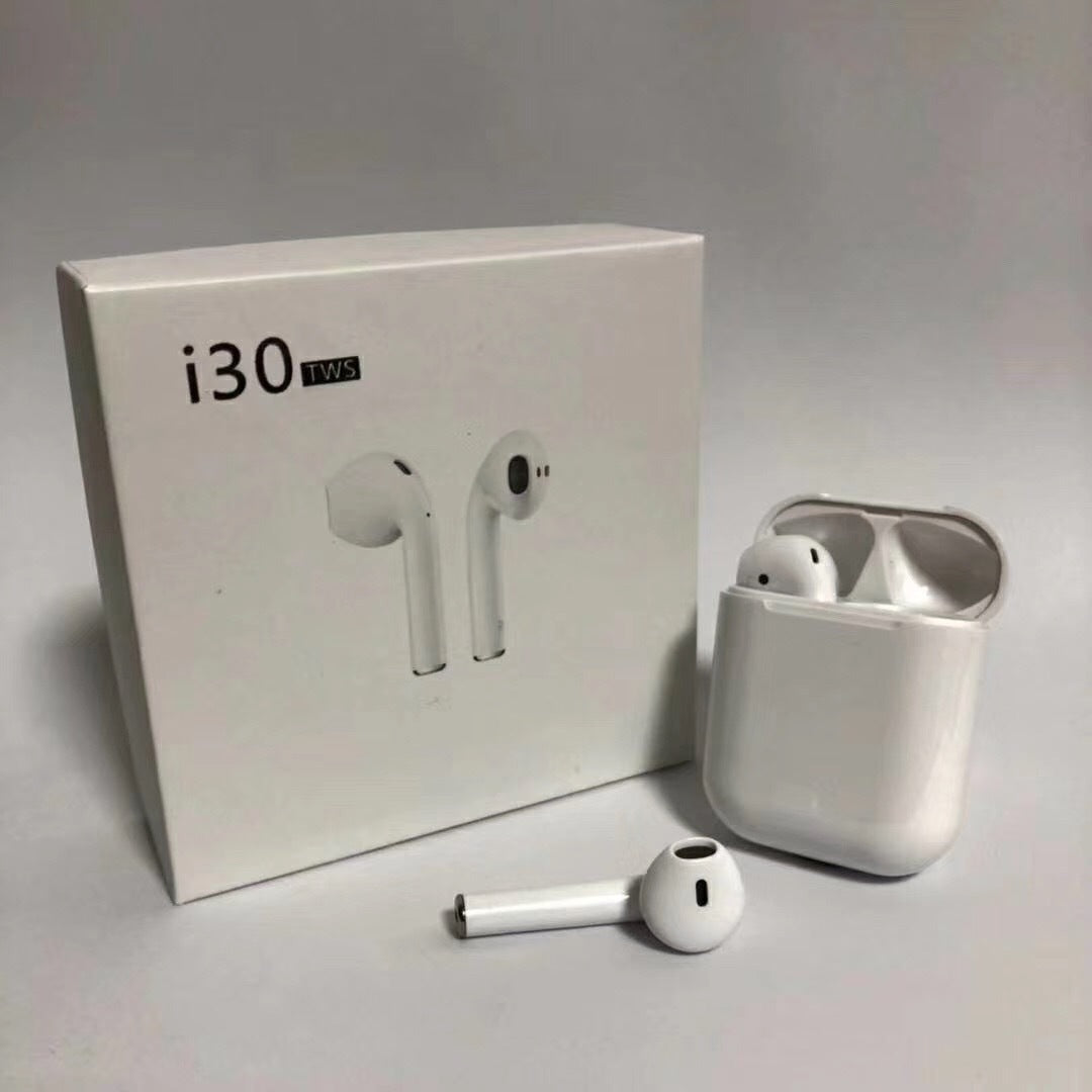 i30 TWS Wireless Bluetooth 5.0 Earbuds with Touch Control & Charging Case