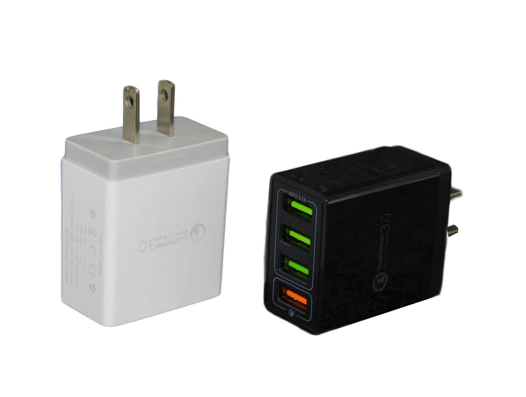 4-Port QC 3.0 Fast USB Wall Charger